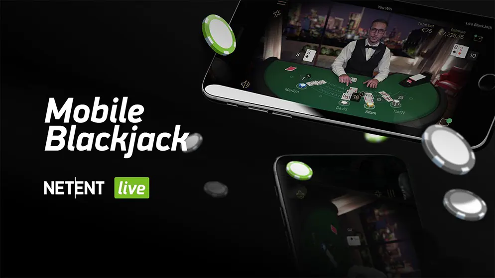 NetEnt launches live blackjack on Mobile