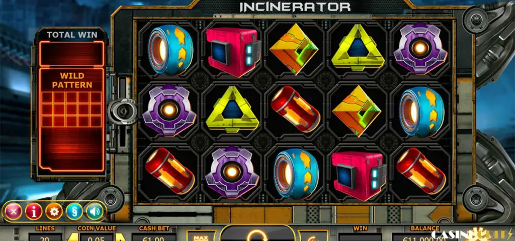 incinerator slot