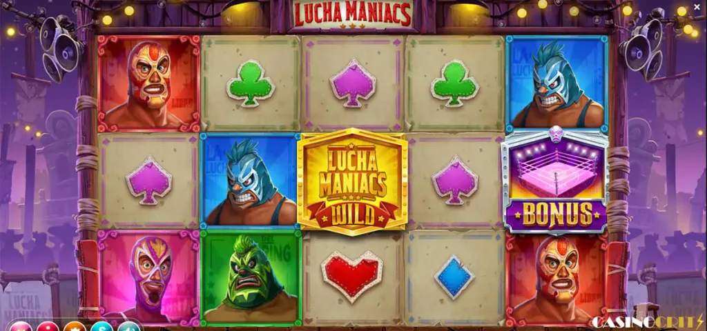 lucha maniacs slot