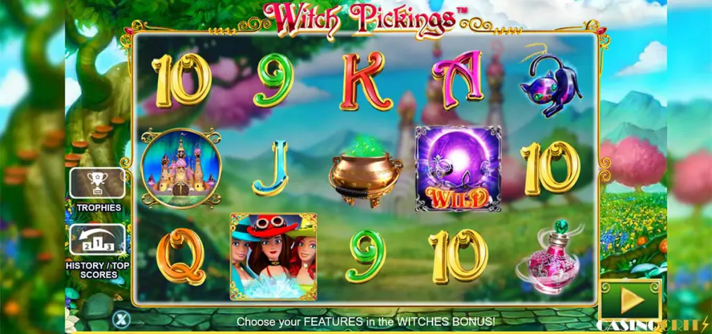 witch pickings slot